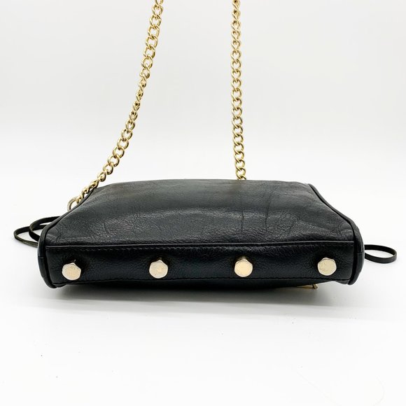 REBECCA MINKOFF Mini 5 Zip Leather Crossbody Bag - Picture 7 of 9